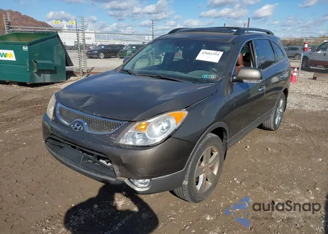 2008 Hyundai Veracruz Gls/Limited/Se from USA, damaged, VIN KM8NU73C28U070141